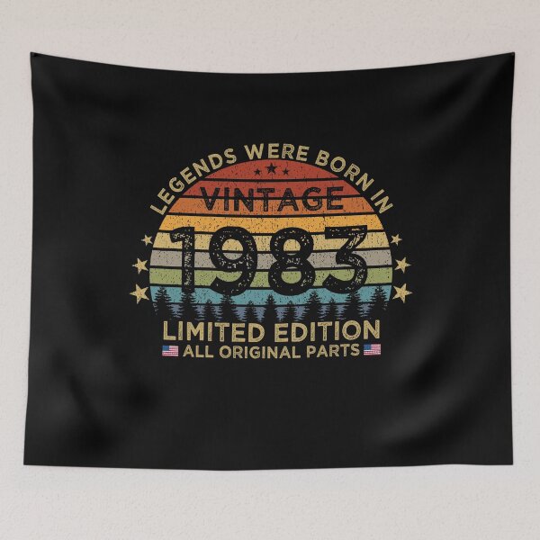 Item preview, Legends Were Born In 1983 Vintage Limited Edition Patriotic designed and sold by cssdru.
