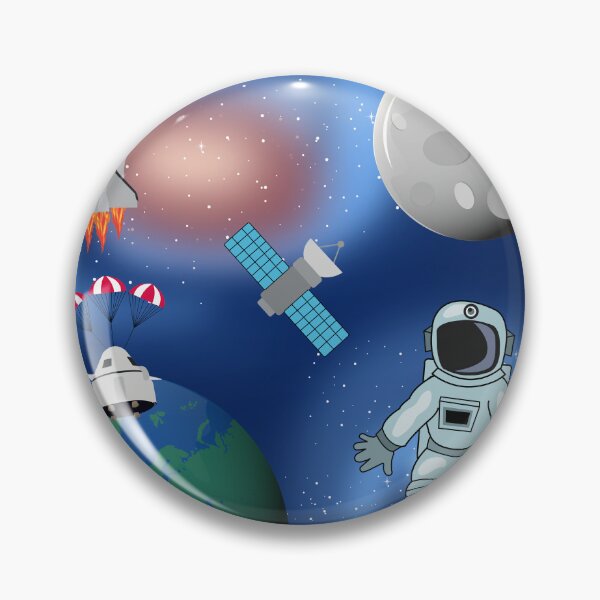Item preview, Astronaut in Space Galaxy Theme designed and sold by idovedesign.