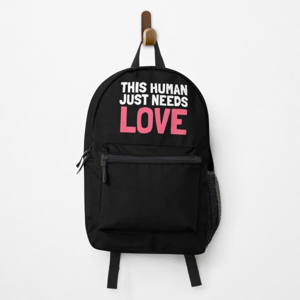 Item preview, This Human Just Needs Love - Affection Sad Quotes designed and sold by EnzoVectorism.