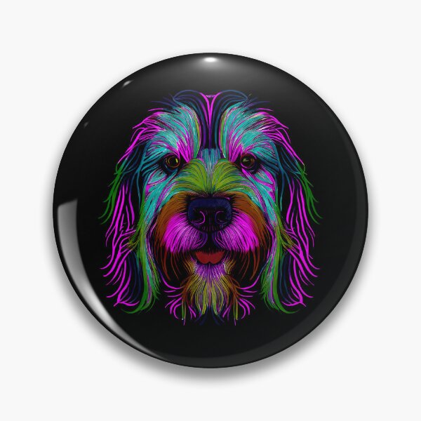 Artikelvorschau, Bearded Collie Dog Colorful Paint Splash entworfen und verkauft von rafaeltto.