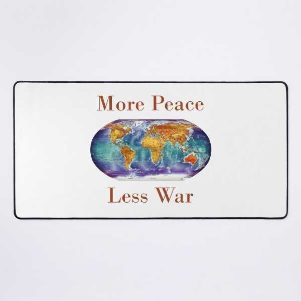 Item preview, More Peace Less War designed and sold by CrankyOldDude.