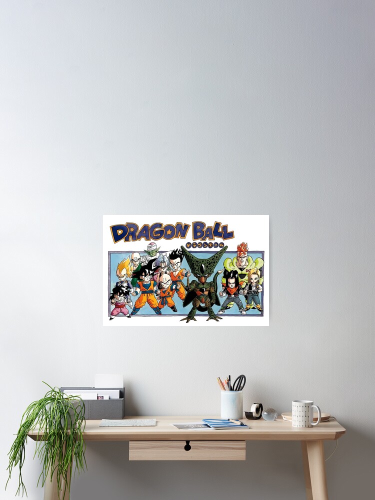 Android Saga - Dragon Ball Z Poster for Sale by Yonin Designs