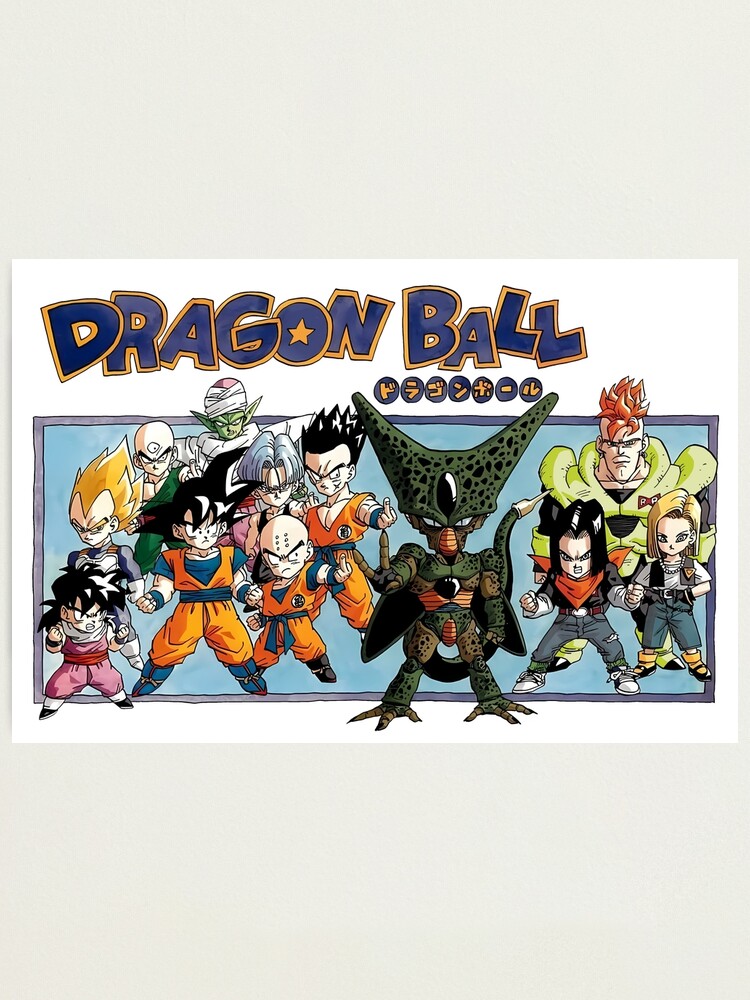 Android Saga - Dragon Ball Z Photographic Print for Sale by Yonin
