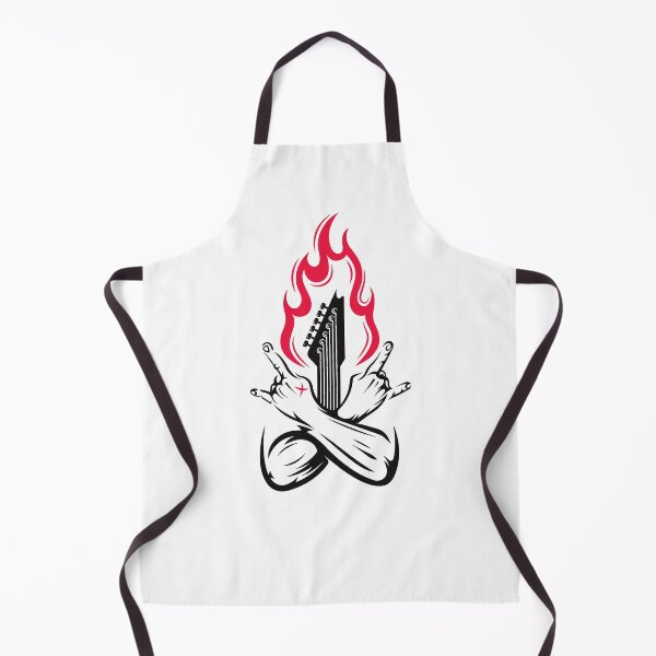 Item preview, Guitar on fire designed and sold by DeversDesigns.