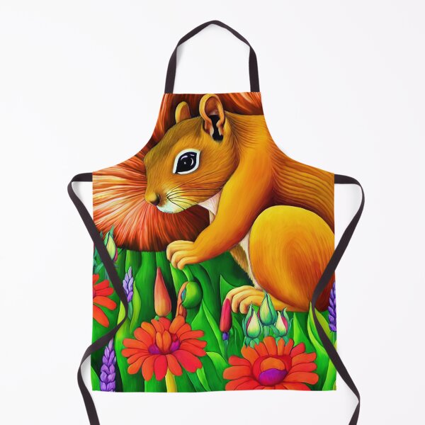Item preview, Squirrel in the Garden designed and sold by Kestrelle.