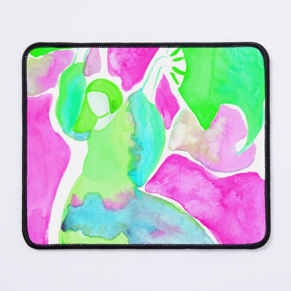Item preview, Dance of the Seven Veils - Green and Pink designed and sold by Niina  Niskanen.