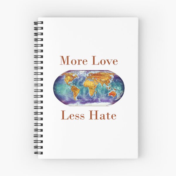 Item preview, More Love Less Hate  designed and sold by CrankyOldDude.