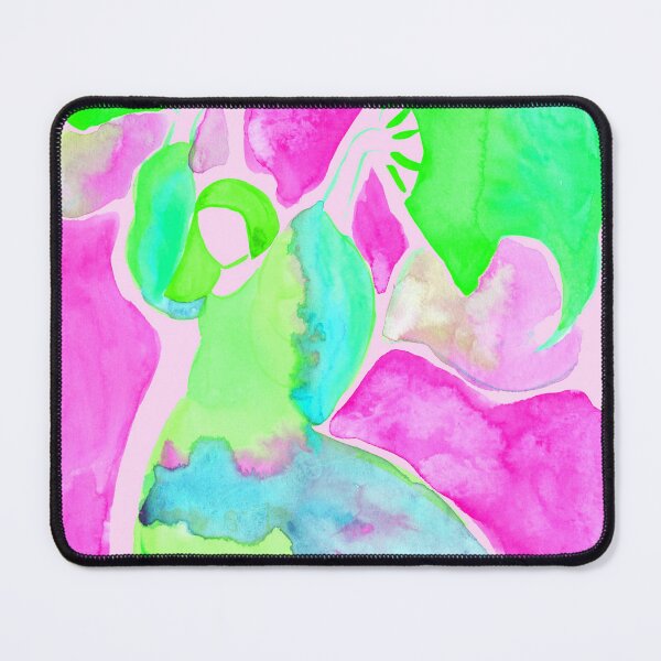 Item preview, Dance of the Seven Veils - Pink and Green  designed and sold by Niina  Niskanen.