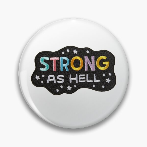 Item preview, Strong Sticker designed and sold by designolo.