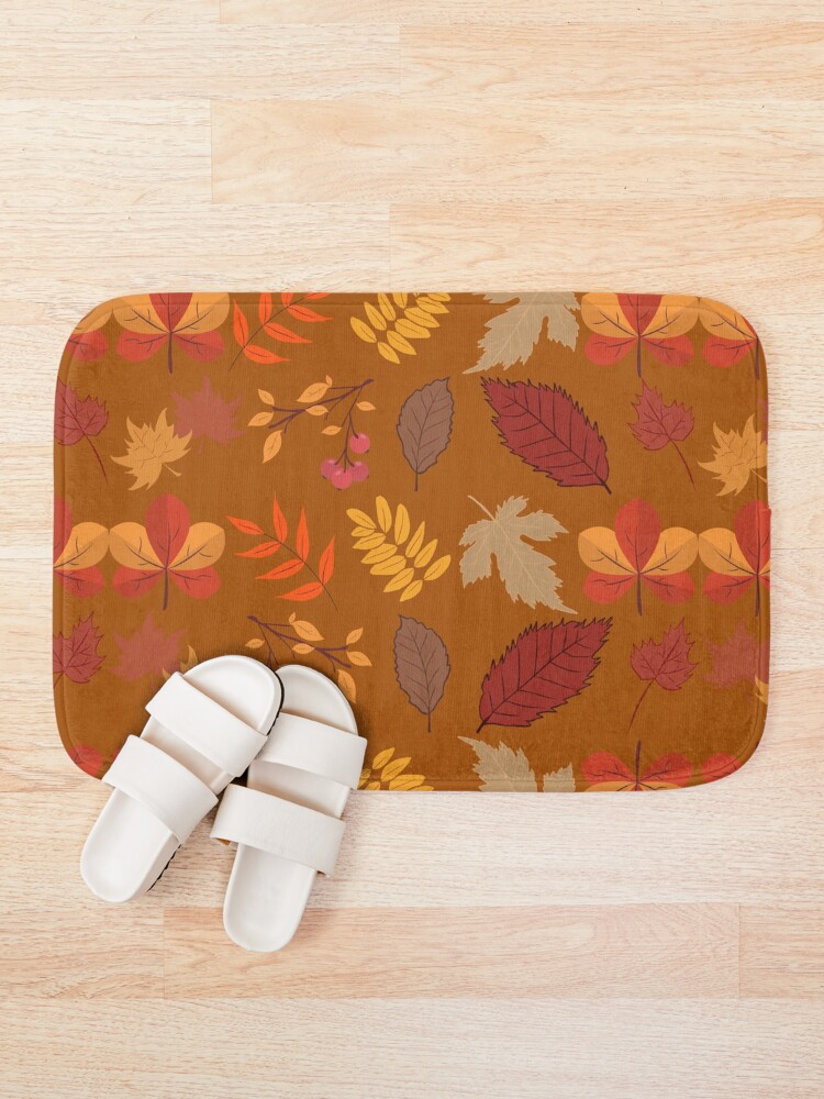 Thumbnail 1 of 6, Bath Mat, Color Combination Pattern designed and sold by TowTees.