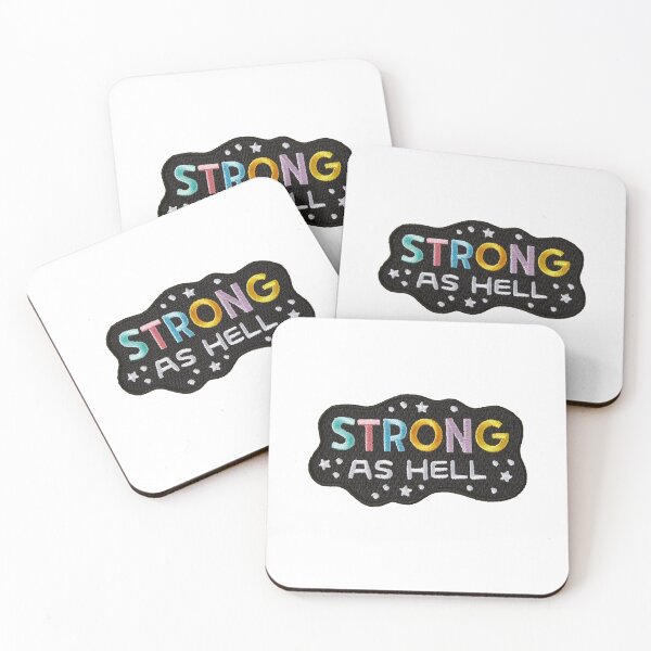 Item preview, Strong Sticker designed and sold by designolo.