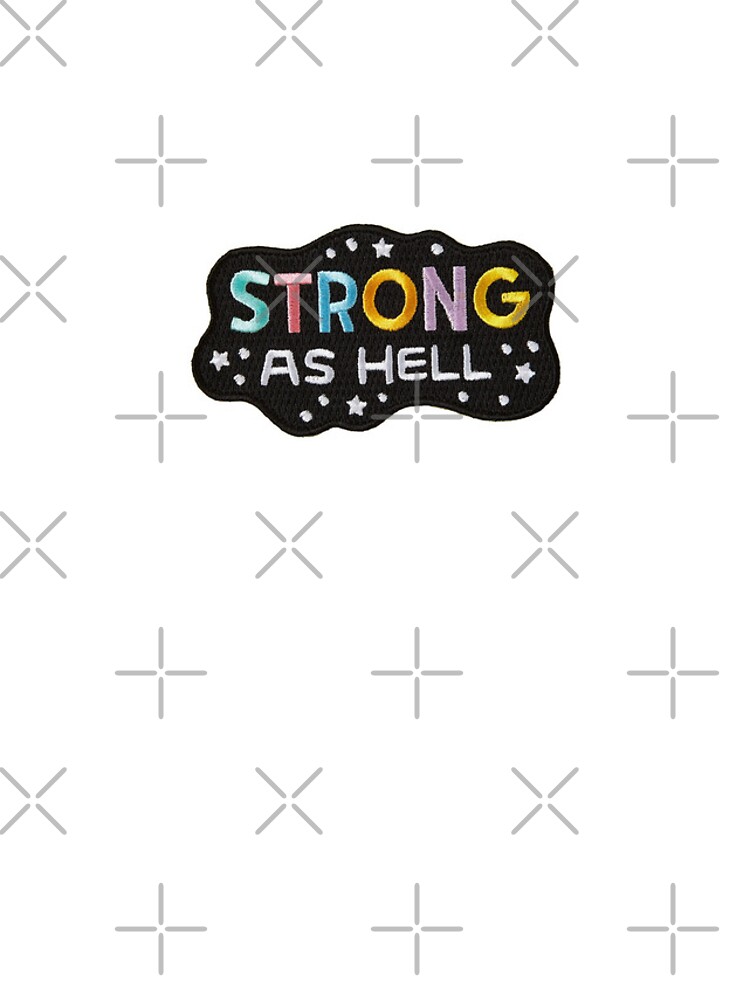 Thumbnail 4 of 4, iPhone Case, Strong Sticker designed and sold by designolo.