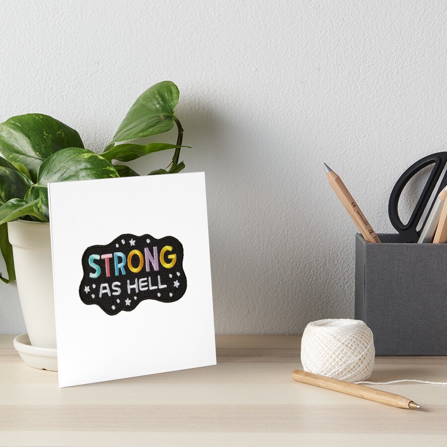 Item preview, Art Board Print designed and sold by designolo.