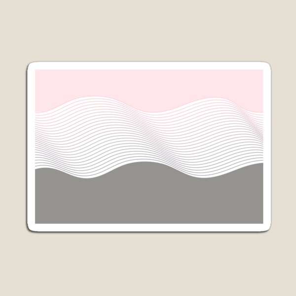 Item preview, Abstract wave pink and gray background  designed and sold by artsimo.