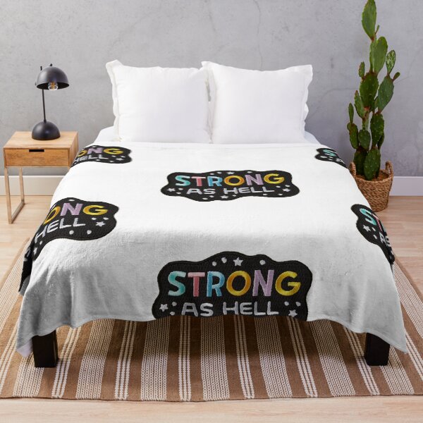 Item preview, Strong Sticker designed and sold by designolo.