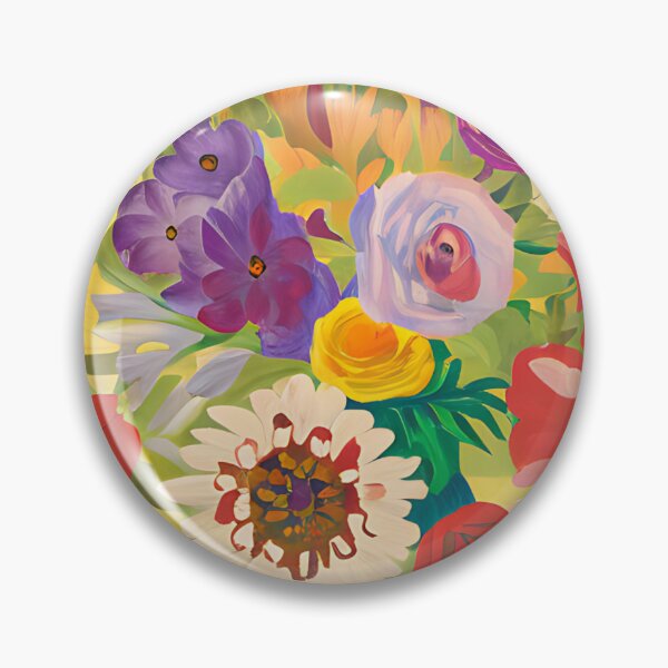 Item preview, Folkart Lovely Flowers designed and sold by DesignAFind.