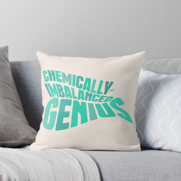 Item preview, Mint Green Chemically-Imbalanced Genius Mental Health designed and sold by dailycake.