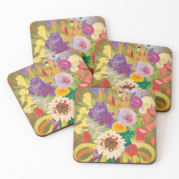 Item preview, Folkart Lovely Flowers designed and sold by DesignAFind.