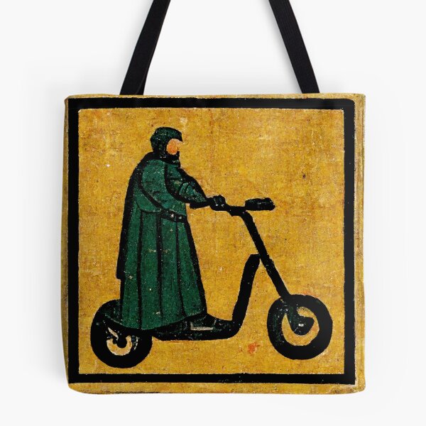 Item preview, Tudor on electric scooter designed and sold by Medieval Modern.