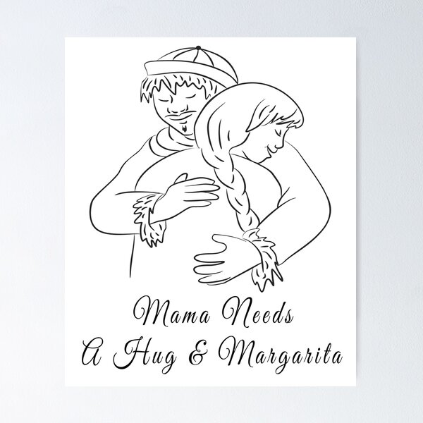Item preview, Mama Needs A Hug & Margarita designed and sold by Soudesign99.