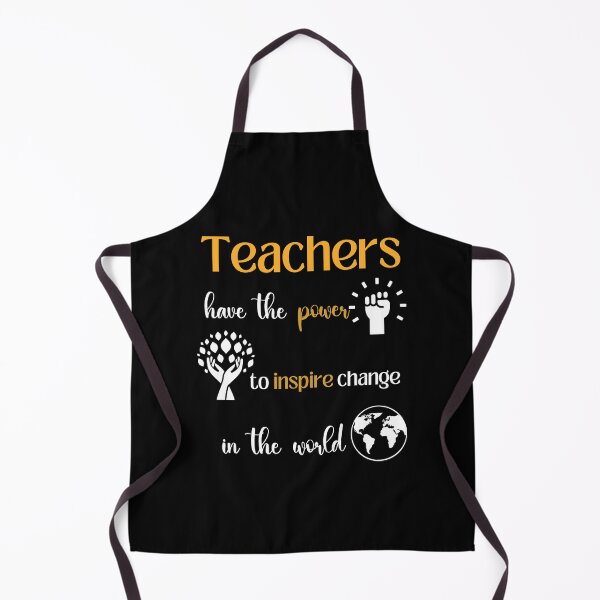 Item preview, Teacher Quote: Teachers Have The Power to Inspire Change In The World designed and sold by Bright76.