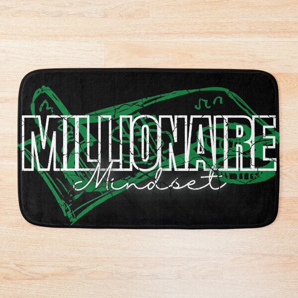 Item preview, Millionaire Mindset poster distressed  designed and sold by KingsManKind.