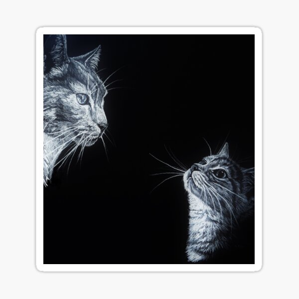Tom and Kit Sticker
