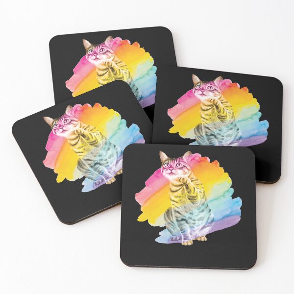 Item preview, Savannah Cat Rainbow Kitten designed and sold by MooonTees.
