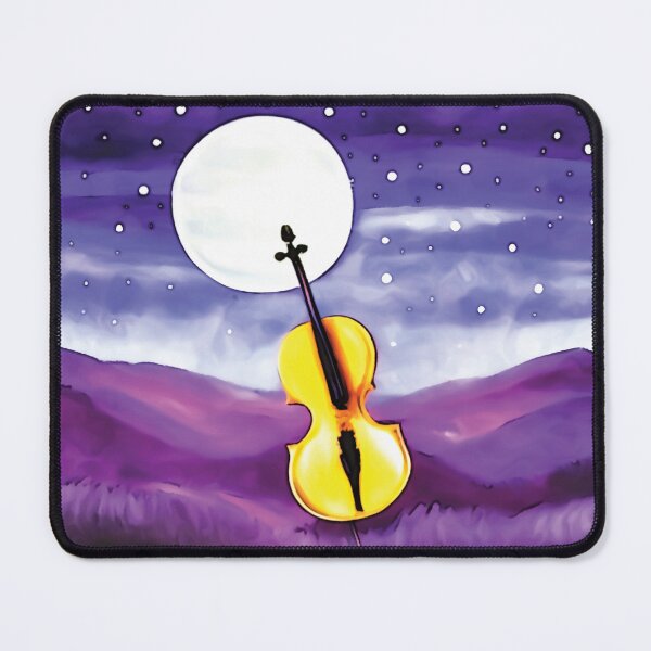 Item preview, Dream landscape with cello designed and sold by piesdesignart.