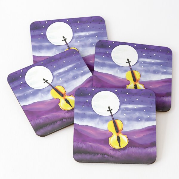 Item preview, Dream landscape with cello designed and sold by piesdesignart.