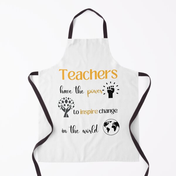 Item preview, Teacher Quote: Teachers Have The Power to Inspire Change In The World 2 designed and sold by Bright76.