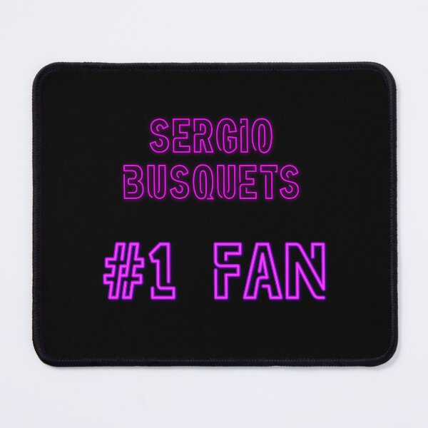 Item preview, Sergio Busquets - #1 fan designed and sold by 2Girls1Shirt.