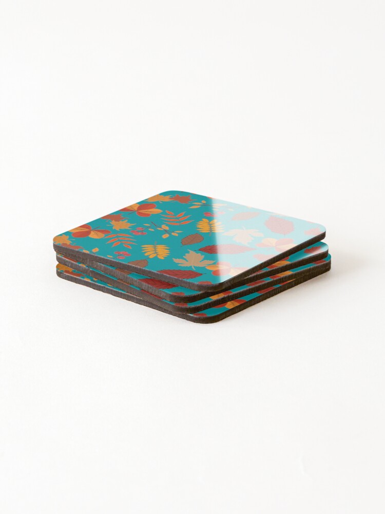 Thumbnail 4 of 5, Coasters (Set of 4), Color Combination Pattern designed and sold by TowTees.
