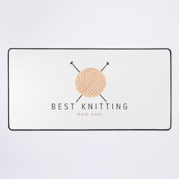 Item preview, best knitting mom ever , mom love #2 designed and sold by FLOWER--ART.