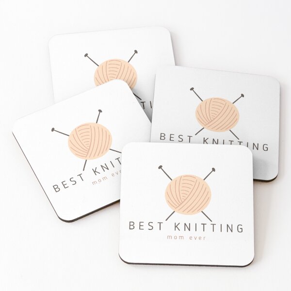 Item preview, best knitting mom ever , mom love #2 designed and sold by FLOWER--ART.