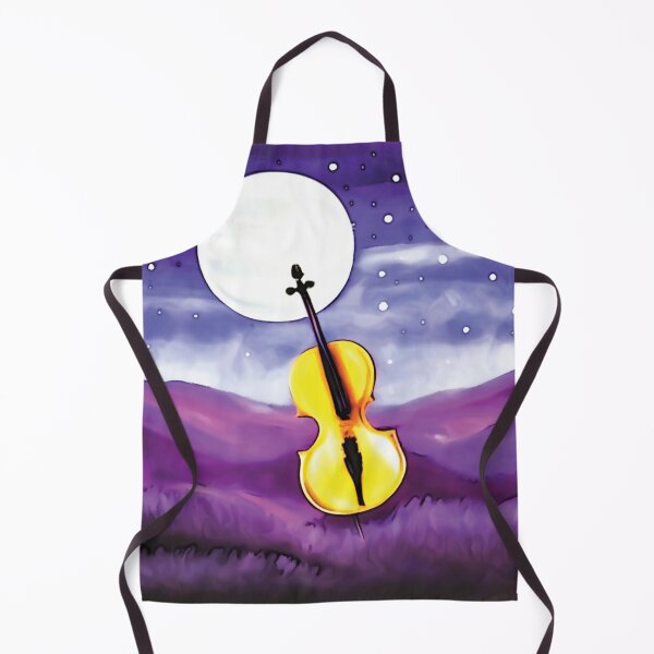 Item preview, Dream landscape with cello designed and sold by piesdesignart.