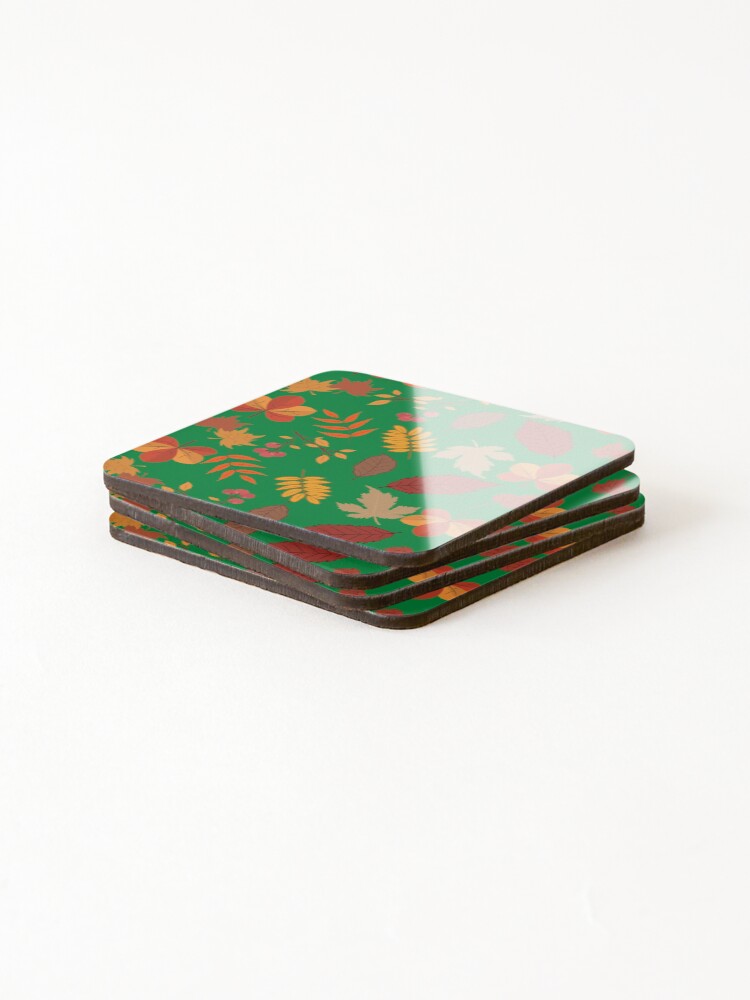 Thumbnail 4 of 5, Coasters (Set of 4), Color Combination Pattern designed and sold by TowTees.