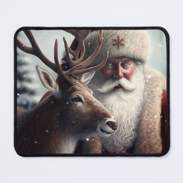 Item preview, Santa Claus with deer designed and sold by Wael94.