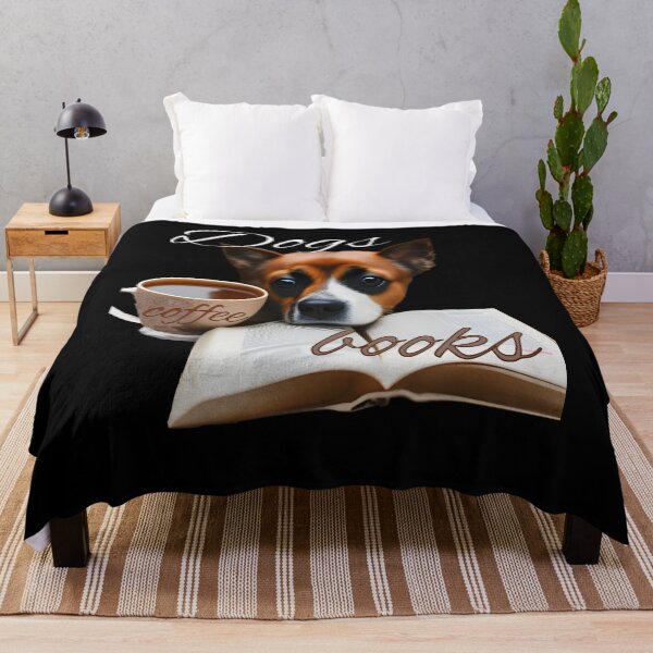 Item preview, Dogs, books and coffee designed and sold by CottagePop.