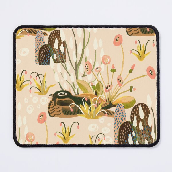 Item preview, Nightjar with flowers designed and sold by Wondroustrange.