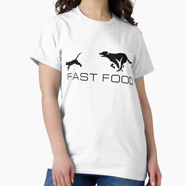 Fast Food - dog and cat Classic T-Shirt