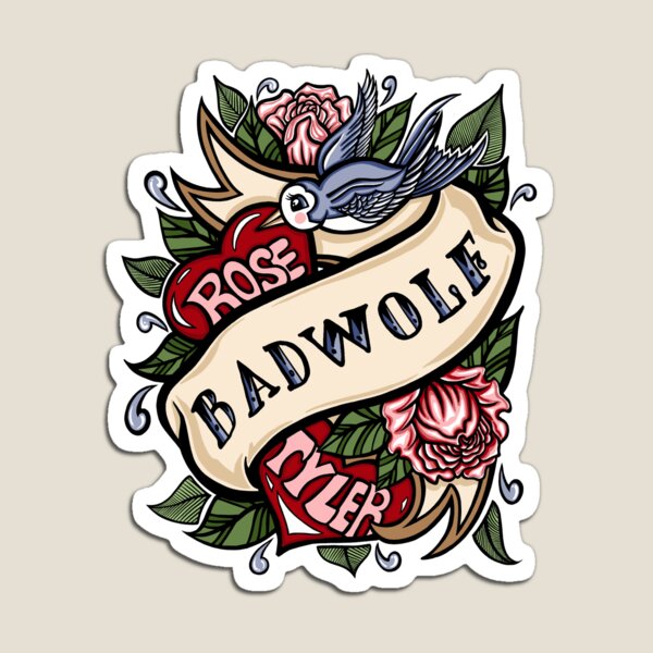 BadWolf Tattoo Magnet