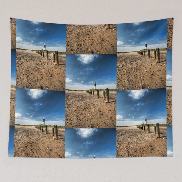 Item preview, Spurn Point Lighthouse And Groynes designed and sold by Paul Thompson Photography.