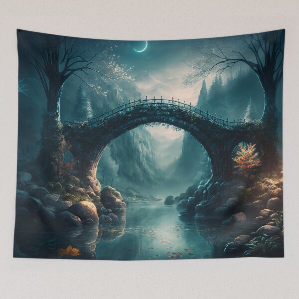 Item preview, Magical Fantasy Bridge number 4 designed and sold by Left-Hand-Tree.