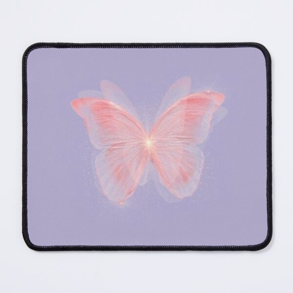Item preview, lavender purple pink orange pastel butterfly positive energy trendy stylish strong woman décor  designed and sold by Anavrisss.