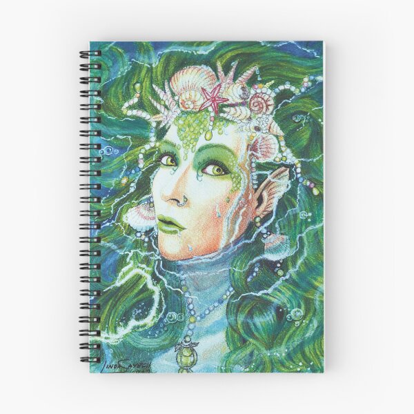 Item preview, Emerald Mermaid designed and sold by LindaSayeghArt.