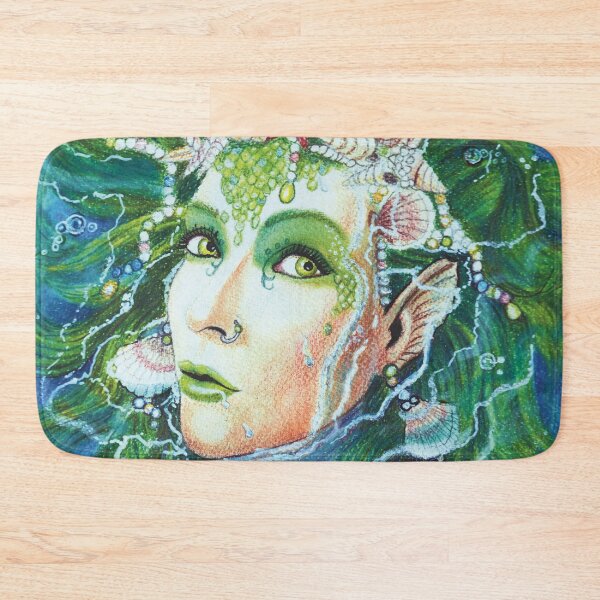 Item preview, Emerald Mermaid designed and sold by LindaSayeghArt.