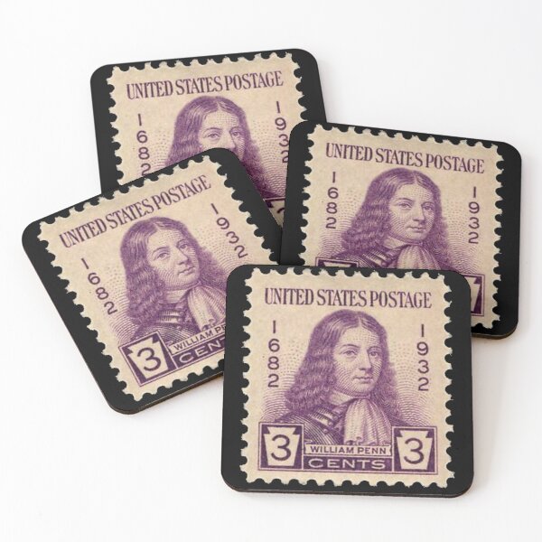 Item preview, William Penn stamp vintage  designed and sold by Original1977.