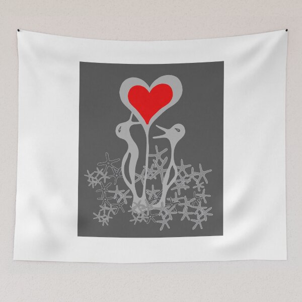Item preview, Heart 3 - love heart red theme with happy couple designed and sold by WRECZ.
