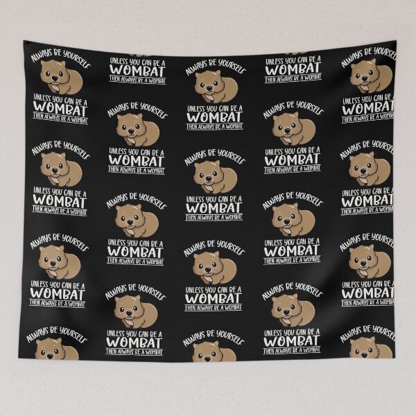 Item preview, Wombat designed and sold by ouchmypancreas.